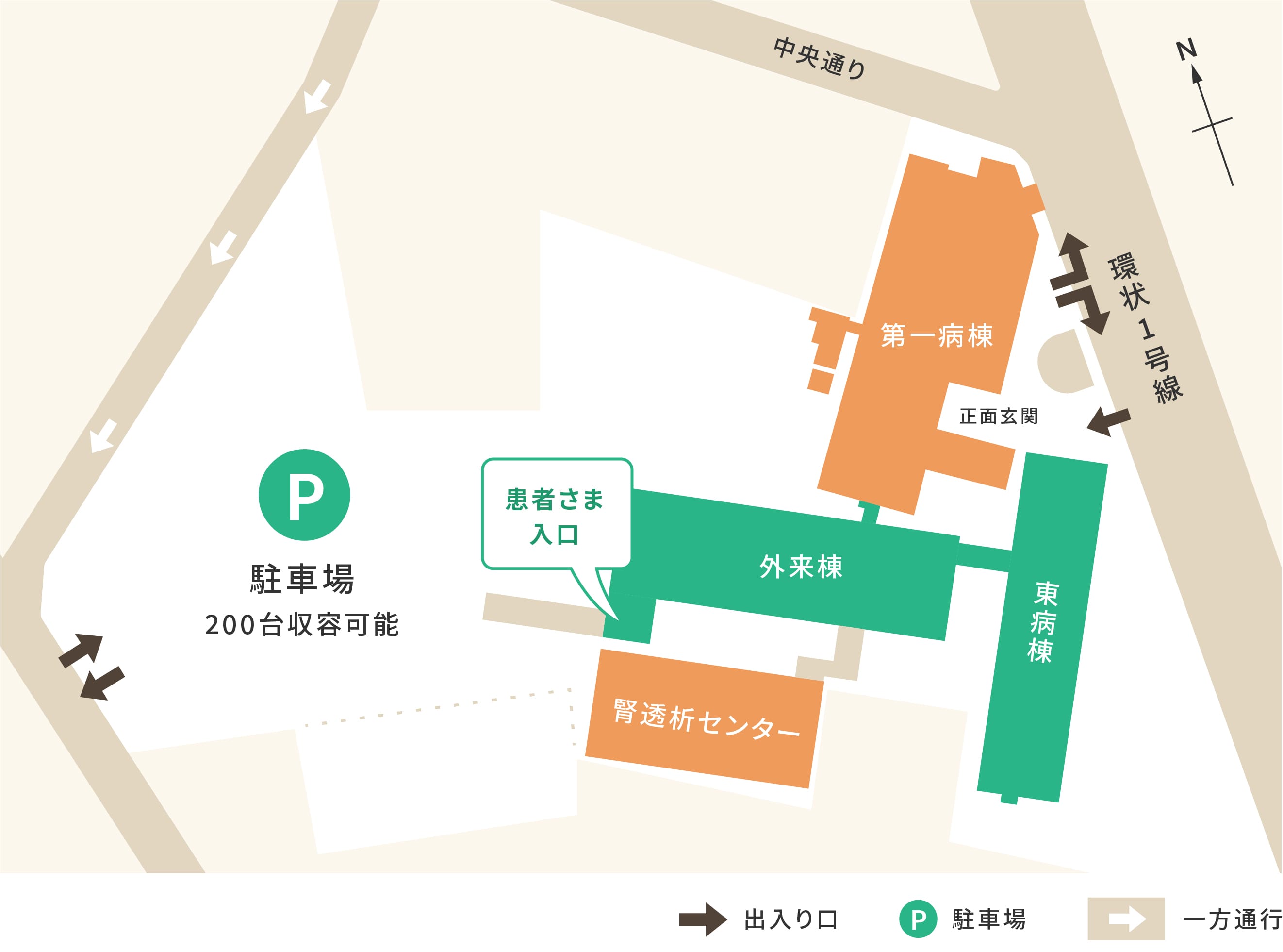 各棟・駐車場案内図